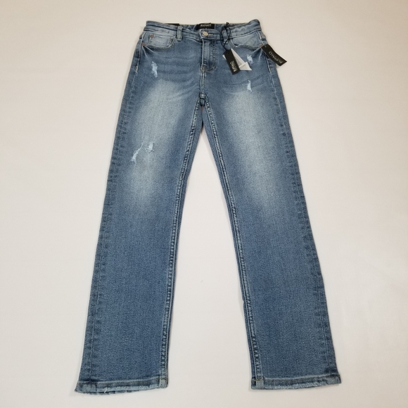 Buffalo David Bitton Ramsey Semi Hi Rise Slim Straight Jeans Size 26 NWT - Picture 1 of 8